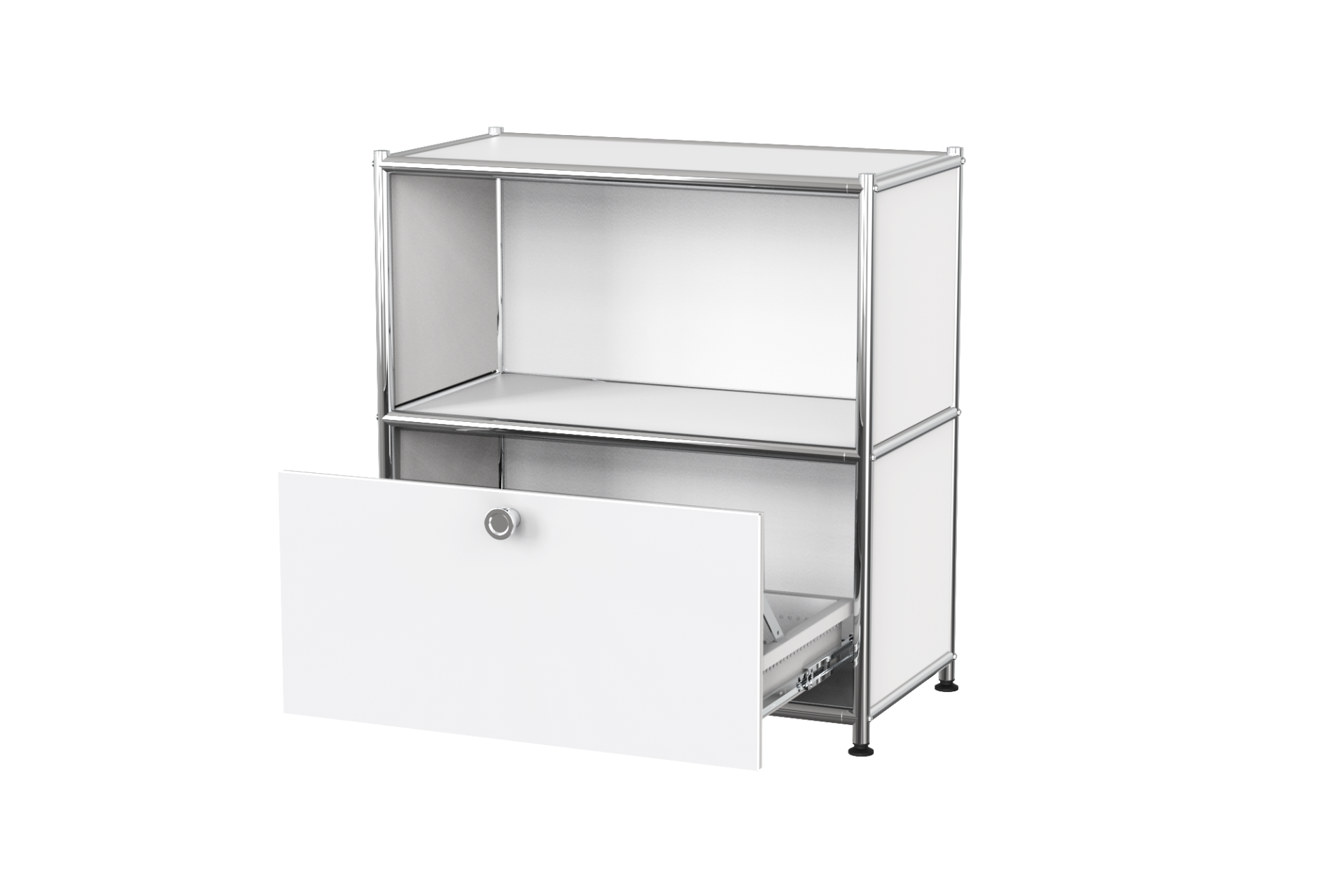 2er Sideboard mit 1 Schublade